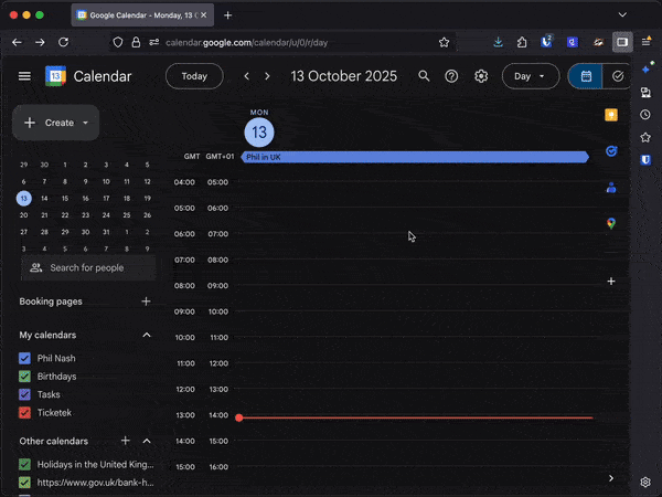 Chatting with the agent now allows you to add events to your calendar.
