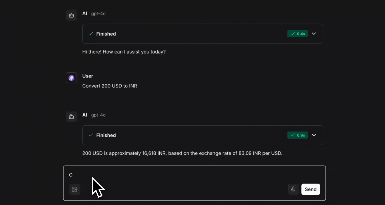 Agent using the URL Component as a tool